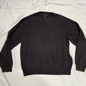 Banana Republic Men's Charcoal Crewneck Sweater